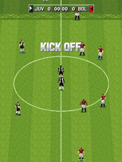 FIFA 12 (J2ME) screenshot: Kick off