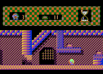 Włóczykij (Atari 8-bit) screenshot: Looks easy