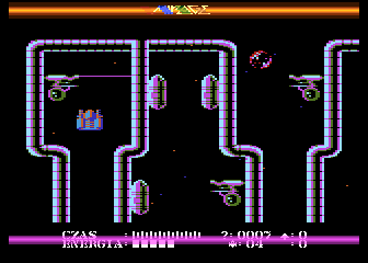 Dark Abyss (Atari 8-bit) screenshot: Dead end