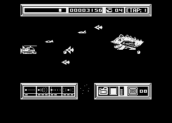 Kult (Atari 8-bit) screenshot: End stage boss