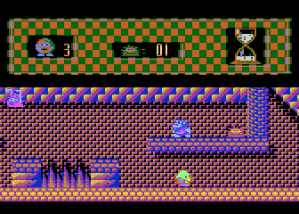 Włóczykij (Atari 8-bit) screenshot: Last one