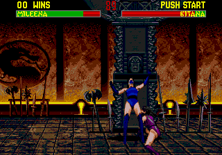 Screenshot of Mortal Kombat II (SNES, 1993) - MobyGames