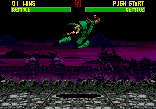 Screenshot of Mortal Kombat II (SNES, 1993) - MobyGames