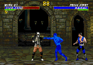 Mortal Kombat 3 (Genesis) screenshot: Decoy