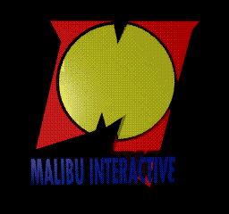 Ultraverse Prime / Microcosm (SEGA CD) screenshot: Malibu Logo