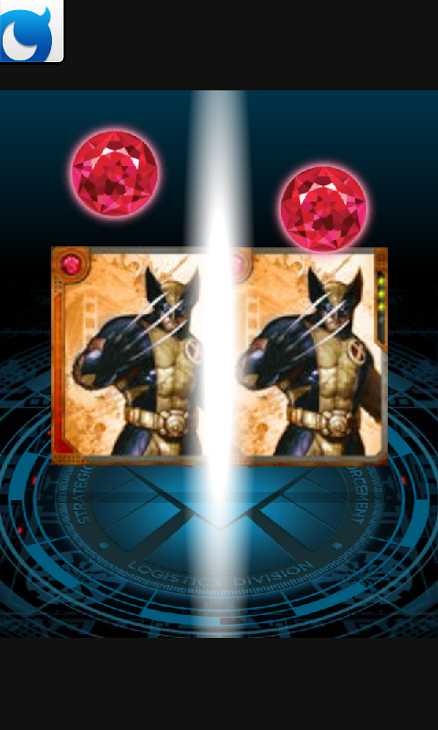 Marvel: War of Heroes (Android) screenshot: Card fusion