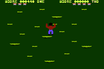 Screenshot of Alp Man (Atari 8-bit, 1983) - MobyGames