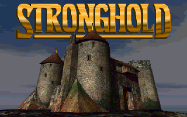 Stronghold (FM Towns) screenshot: Title screen