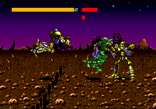 Cyborg Justice (Genesis) screenshot: Another pair of enemies