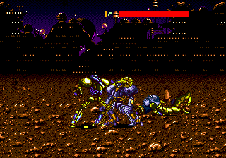 Cyborg Justice (Genesis) screenshot: One is dead, one to go