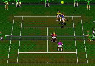 Wimbledon Championship Tennis (Genesis) screenshot: 3...2..1...