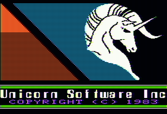 Race Car 'Rithmetic (Apple II) screenshot: Loading screen