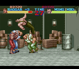 Screenshot of Final Fight (SNES, 1990) - MobyGames