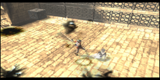 Ico (PlayStation 2) screenshot: Gotta protect her a bit more