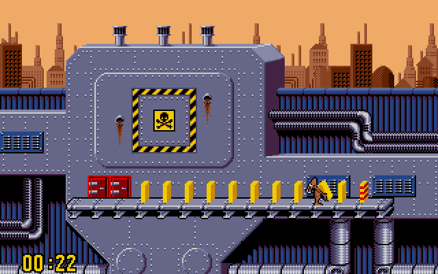 Push-Over (Amiga) screenshot: Level 1