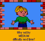 Bob the Builder: Fix it Fun! (Game Boy Color) screenshot: Attempting to make me play the same exact same thing again.