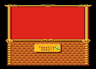 Władcy Ciemności (Atari 8-bit) screenshot: Loading screen