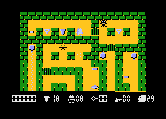 Robbo Forever (Atari 8-bit) screenshot: Level 29
