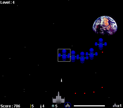 Screenshot of Alien Invasion (Browser, 1999) - MobyGames