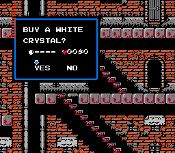 Castlevania II: Simon's Quest (NES) screenshot: Talking to people on the streets