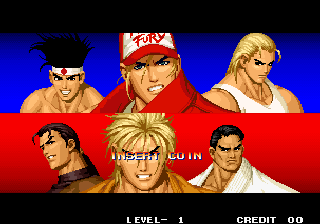 The King of Fighters '95 (Arcade) screenshot: Intro