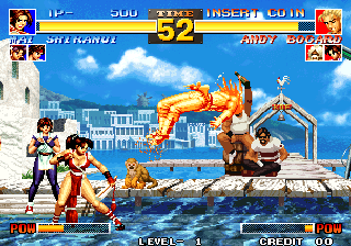The King of Fighters '95 (Arcade) screenshot: Fight starts