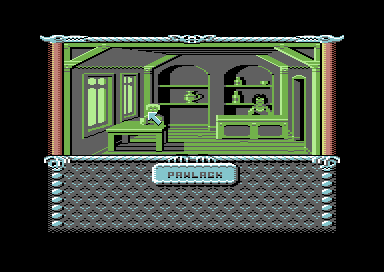 Władcy Ciemności (Commodore 64) screenshot: Pawlack