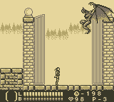 Castlevania Legends (Game Boy) screenshot: First Level Boss
