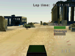 Europe Racing (PlayStation) screenshot: Southern Europe