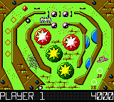 Hollywood Pinball (Game Boy Color) screenshot: Bat, fedora and diamond