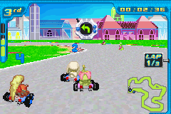 Screenshot of Digimon Racing (Game Boy Advance, 2004) - MobyGames