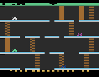 Alfred Challenge (Atari 2600) screenshot: Startup screen