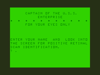 Stellar Search (TRS-80 CoCo) screenshot: Introduction