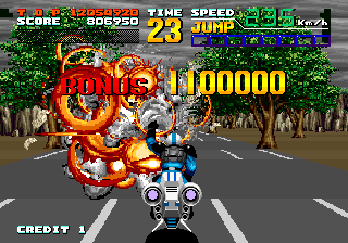 Screenshot Of A.B. Cop (Arcade, 1990) - MobyGames