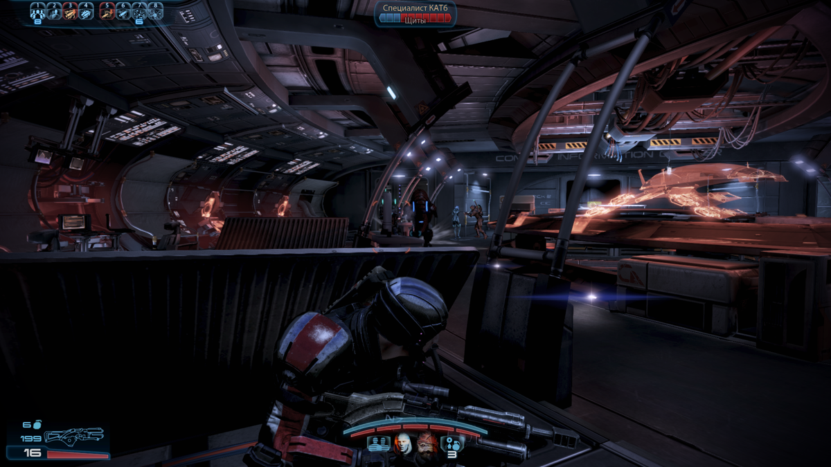 Mass Effect 3: Citadel (Windows) screenshot: The fight continues onboard Normandy