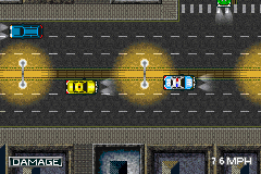 Midnight Club: Street Racing (Game Boy Advance) screenshot: Arcade - just drive!