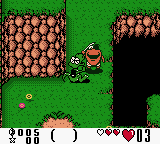 Croc 2 (Game Boy Color) screenshot: Fight