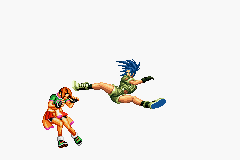 The King of Fighters EX2: Howling Blood (Game Boy Advance) screenshot: Final attack