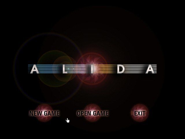 Alida (Windows) screenshot: Title Screen