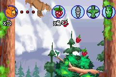 Disney's Brother Bear (Game Boy Advance) screenshot: Collect fruits