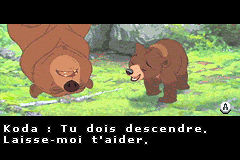 Disney's Brother Bear (Game Boy Advance) screenshot: Cut-scene