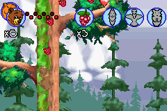 Disney's Brother Bear (Game Boy Advance) screenshot: Climb on trees