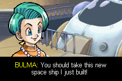 Dragon Ball GT: Transformation (Game Boy Advance) screenshot: Old, good Bulma
