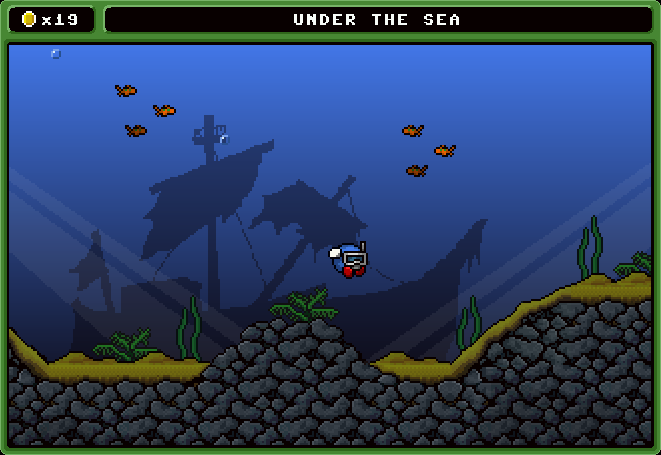 Spuds Quest (Windows) screenshot: The sea