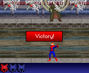 Spider-Man vs Doc Ock (J2ME) screenshot: Victory!