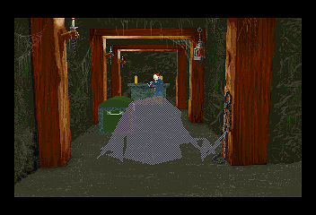 Alone in the Dark 2 (SEGA Saturn) screenshot: Ghost