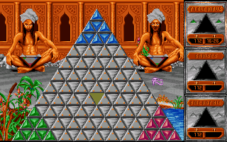 Osiris (DOS) screenshot: Starting position