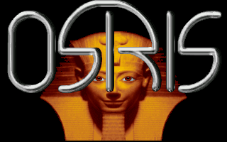Osiris (DOS) screenshot: Title screen