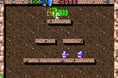 Bubble Bobble Old & New (Game Boy Advance) screenshot: Good point bonus.