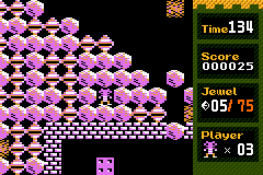Boulder Dash EX (Game Boy Advance) screenshot: I'm stuck